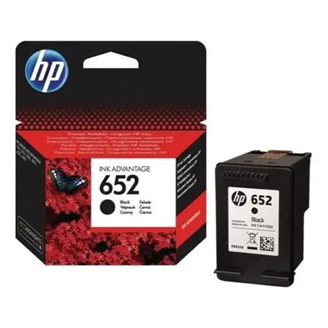 HP 652 Original Black Ink Advantage Cartridge
